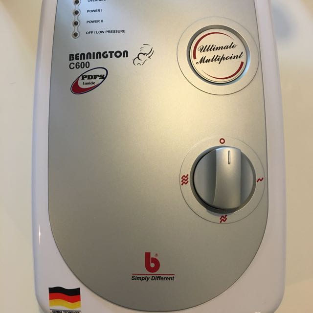 Bennington 4.5kW C600 Multipoint Water Heater, TV & Home Appliances