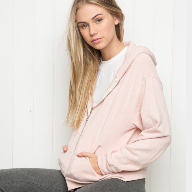 Brandy Melville Kassidy Blush Pink jacket