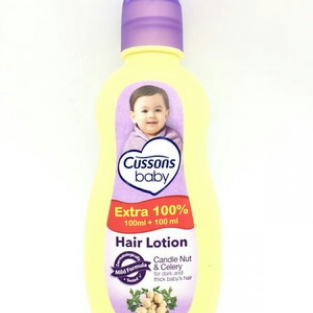 hair lotion baby cussons