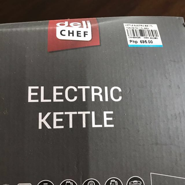 deli chef electric kettle
