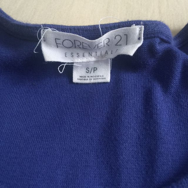 F21 Blue Bodycon Dress - Size S (Category: Dresses) located in Quezon City. Submitted by tsisika (Listing ID 130607264, Image 2). Description: .