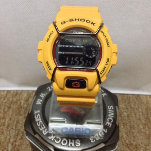 G shock g lide yellow cheap
