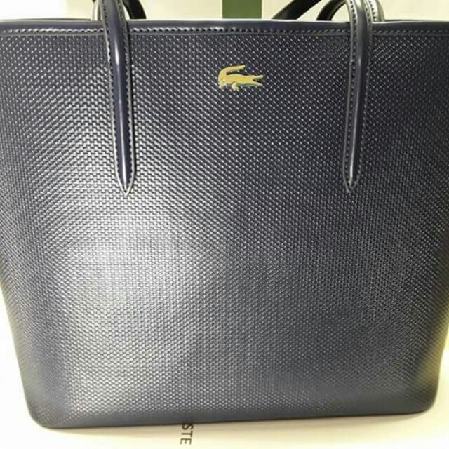 Lacoste Chantanco full Leather tote (Category: Cross-body Bags) located in Makati City. Submitted by foukfouk (Listing ID 130562305, Image 3). Description: Unused :Lacoste Chantanco full Leather tote Comes complete with taga. Tissue. Paper bag. Box. Receipt. Call us for faster transaction. Shin Chua 09174999651 09184555358.