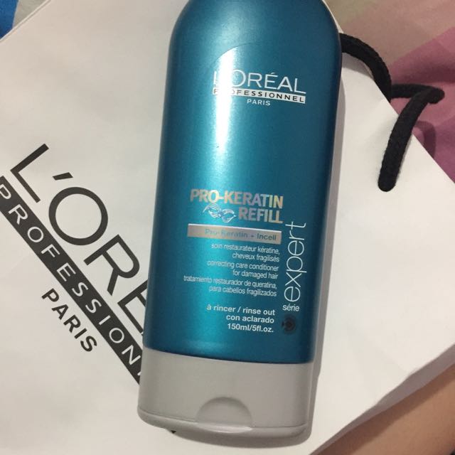LOREAL PRO KERATIN CONDITIONER, Kesehatan & Kecantikan, Perawatan