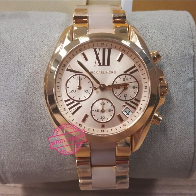mk mini bradshaw rose gold
