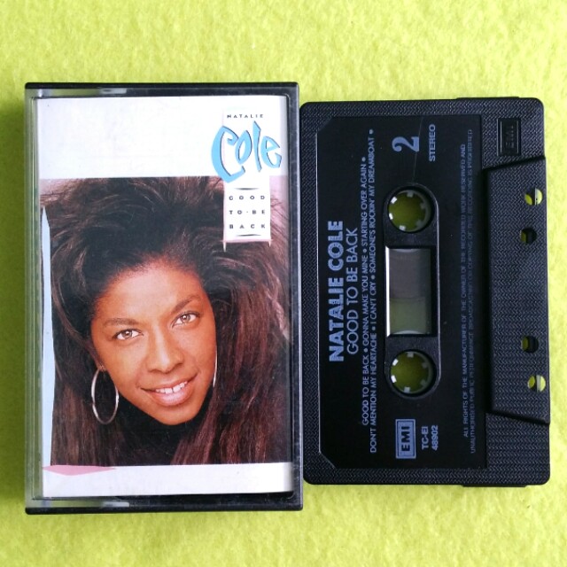 Natalie Cole Good To Be Back Cassette Tape Not Vinyl Vintage Collectibles Vintage Collectibles On Carousell