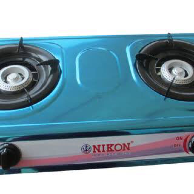 Nikon 2 burner gas stove, TV & Home Appliances, Kitchen Appliances