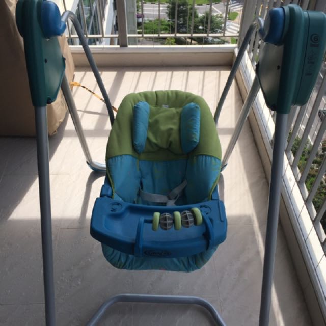 Old Manual Graco Swing On Carousell