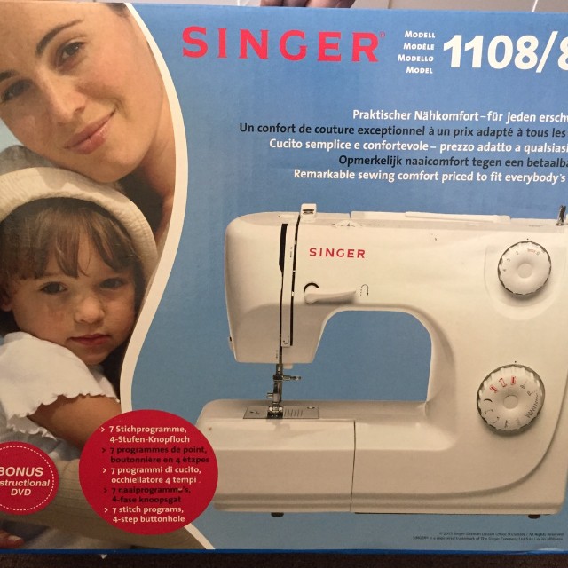 singer sewing machine 1108 8280 home furniture tools diy on carousell