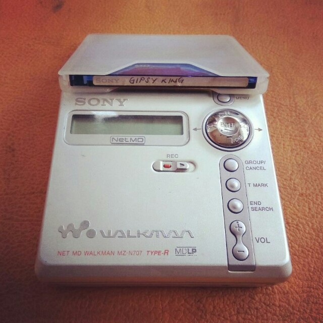 Sony Mini Disc MZ N707, Elektronik, Audio di Carousell