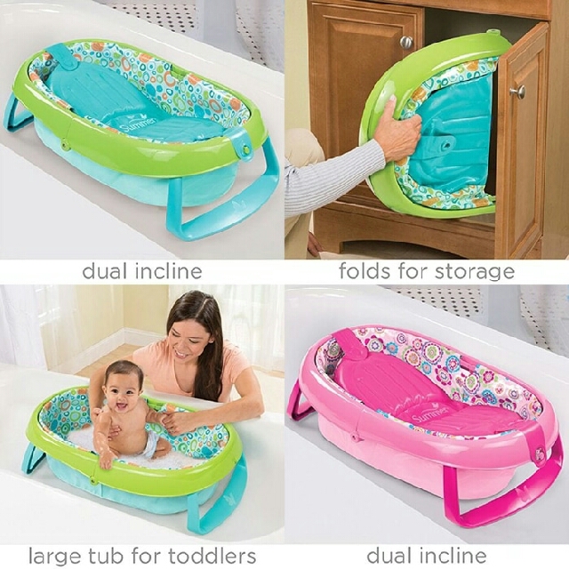 Summer Infant Easy Store Comfort Tub Pink Babies Kids Others
