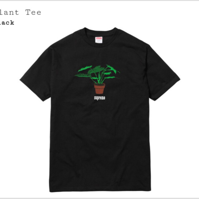 supreme plant shirt