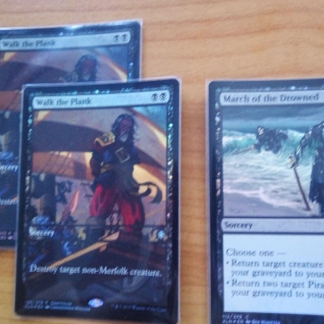 Collectables Walk The Plank Xln Foil Promo Version Mtg Individual Cards Utit Vn