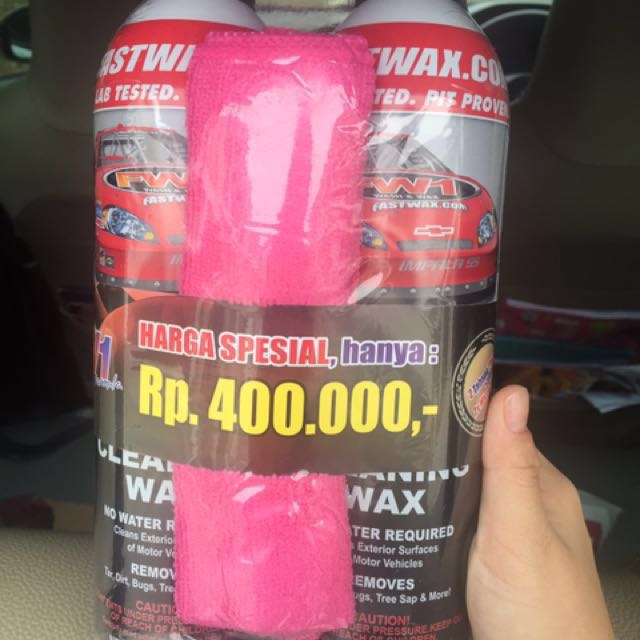 Wax Mobil Fastwax Fw1 Wash Wax Auto Accessories On Carousell