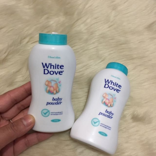 white dove baby powder