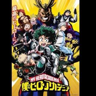 DVD Anime Boku No My Hero Academia Season 4 Series (1-25 end) English Audio  DUB