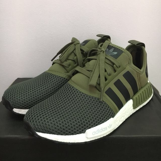 Intuición princesa proteína Adidas Originals NMD R1 Military Green (BB6788), Men's Fashion, Footwear,  Sneakers on Carousell