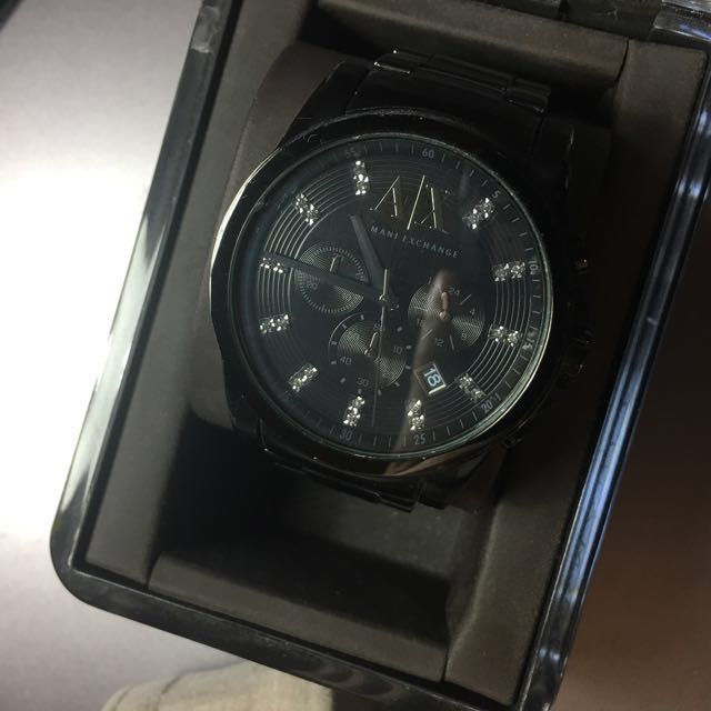 Armani Exchange AX2093 Watch (battery dead), Mobile Phones & Gadgets,  Wearables & Smart Watches on Carousell