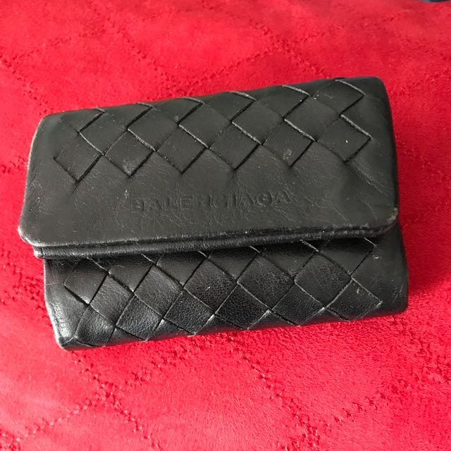balenciaga keychain wallet