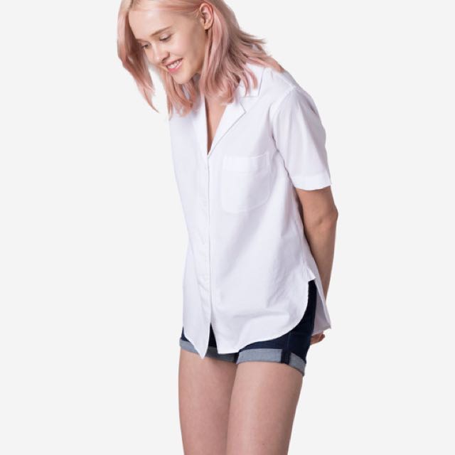 Grana linen boyfriend shirt outlet