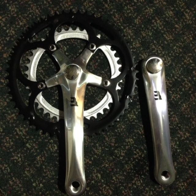 8 speed double crankset