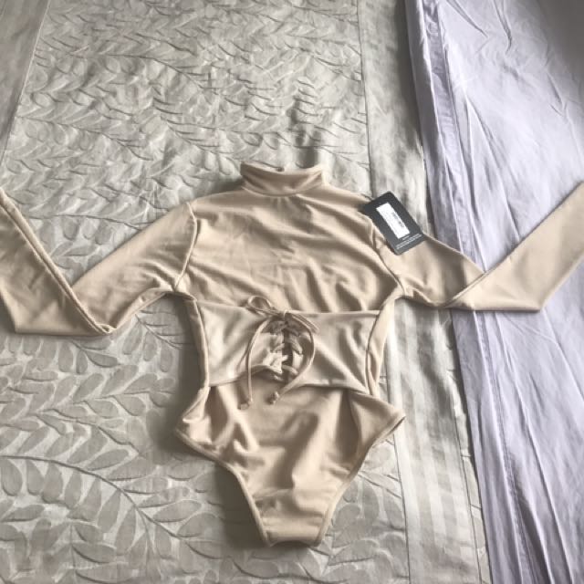 Brand New Pretty Little Thing Bodysuit Size 8 Women S Fashion