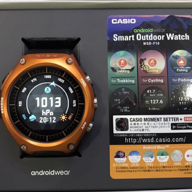 Casio 2024 f10 smartwatch