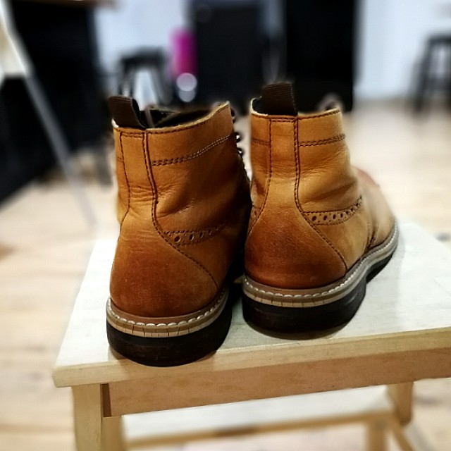 Clarks mens brogue boots best sale