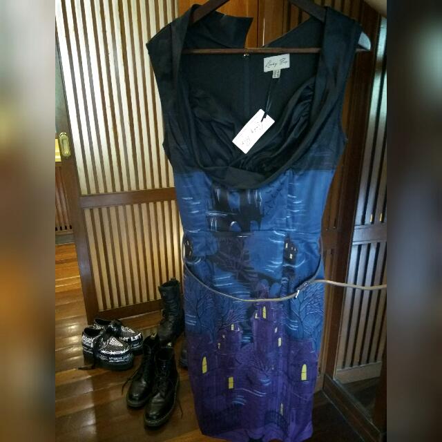 Dress Vintage 50s Rockabilly By Lindy Bop Women S Fashion