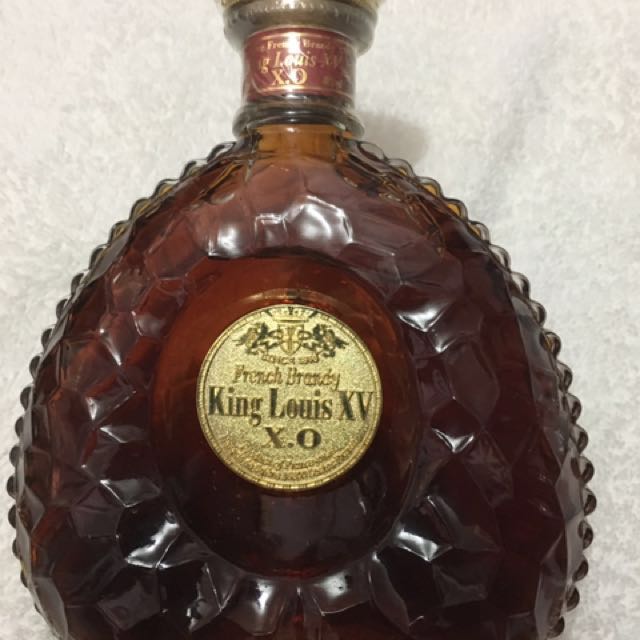 French Brandy King Louis XV XO, Food & Drinks, Alcoholic Beverages on