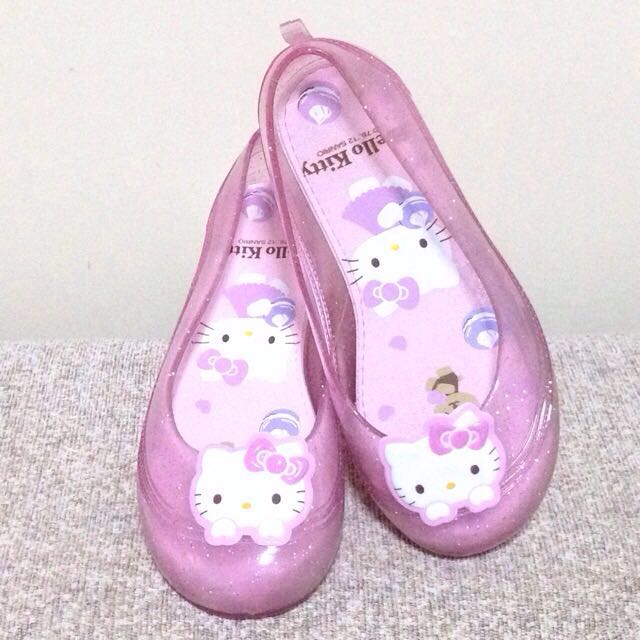 hello kitty jelly shoes