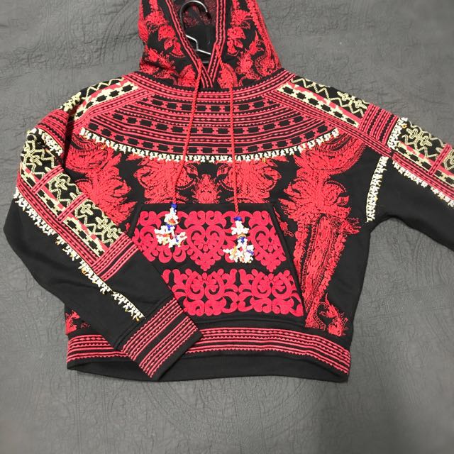 H M STUDIO CROP HOODIE Women s Fashion Clothes on Carousell