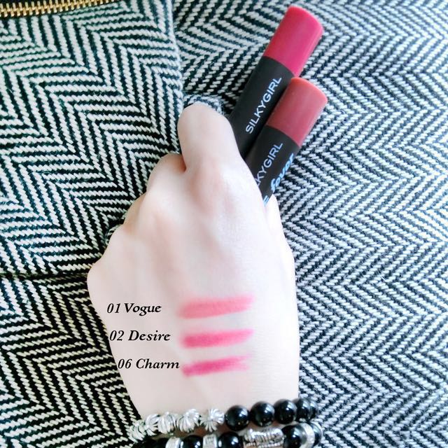 Instock Silkygirl Matte Fever Lipcolor Balm In Vogue 01 Health Beauty Makeup On Carousell
