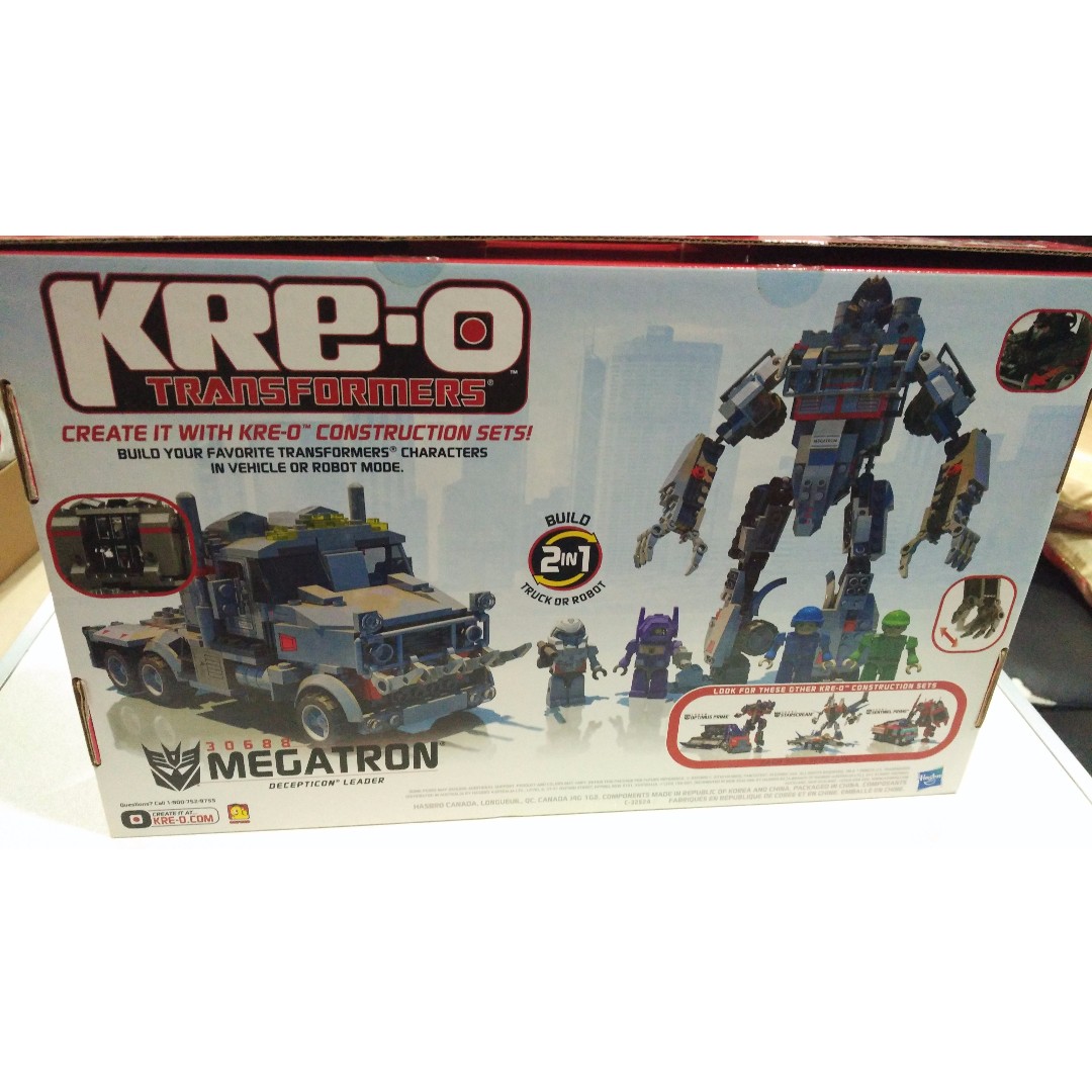  KRE-O Transformers Megatron Construction Set (30688) : Toys &  Games