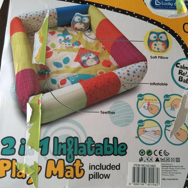 inflatable play mat