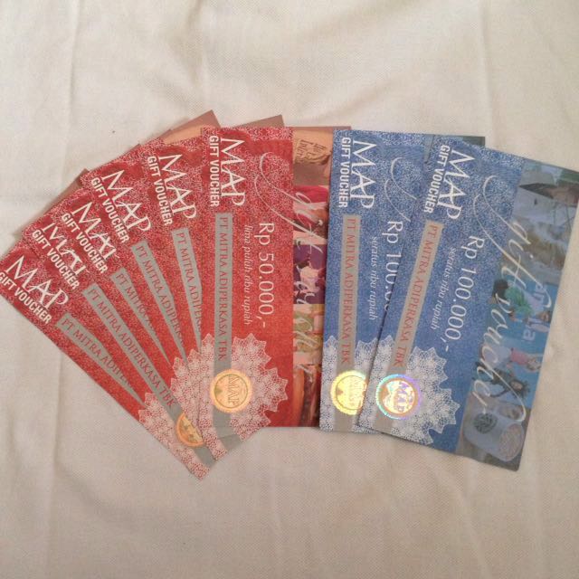 MAP Voucher 500rb (No Expiry Date), Tickets & Vouchers
