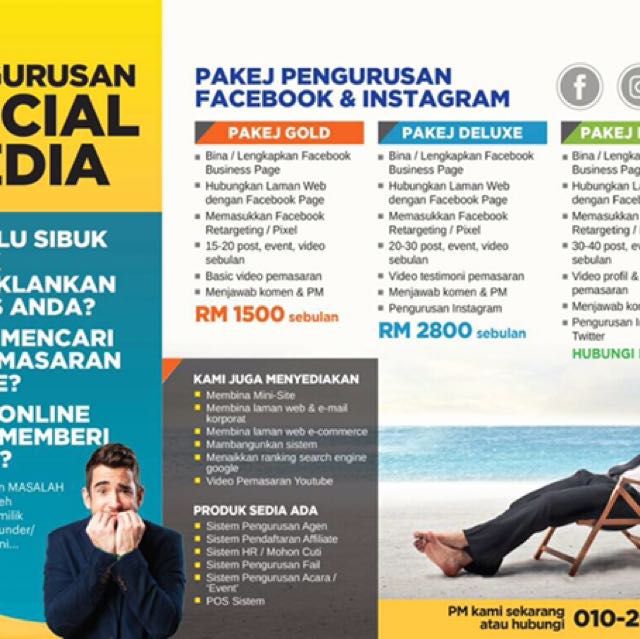 Media Sosial Package Looking For On Carousell