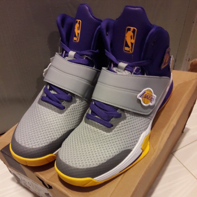 Nba La Lakers Basketball Shoe Sports Sports Apparel On Carousell