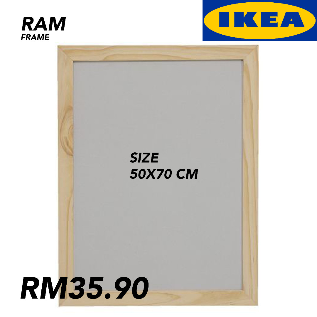 New Ikea Ram Frame 50 X 70cm Furniture Home Living Home Decor Frames Pictures On Carousell