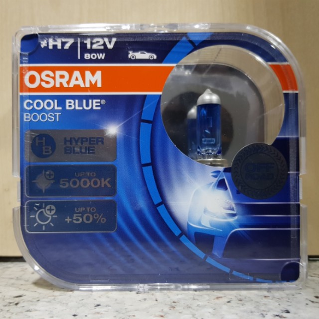 Osram Cool Blue Boost H7 Twin Pack Car Accessories On Carousell