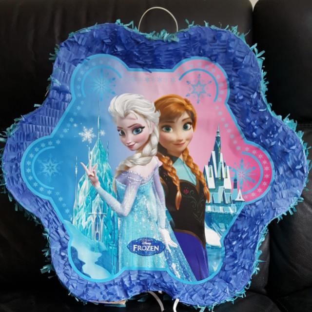 Pinata Frozen pull ribbon type, Babies & Kids, Babies & Kids Fashion on  Carousell