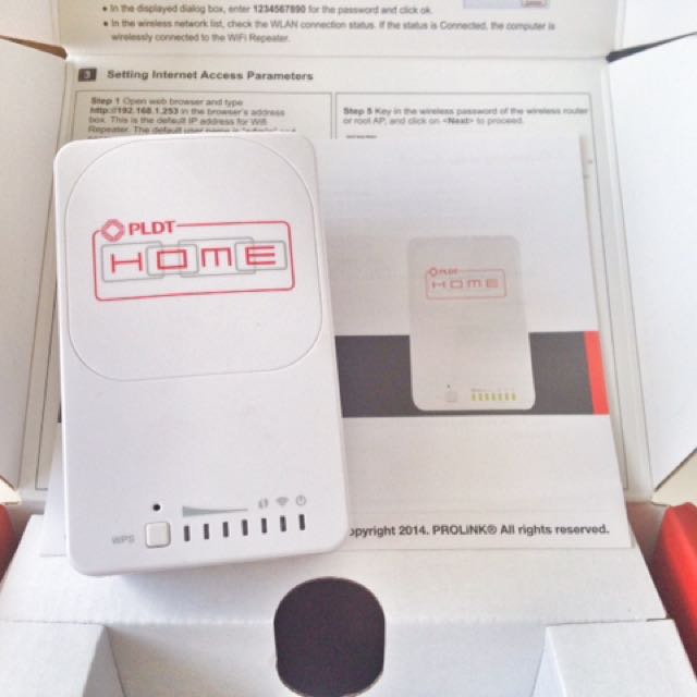 PLDT WiFi Repeater / Booster, Computers & Tech, Parts & Accessories, Networking on Carousell