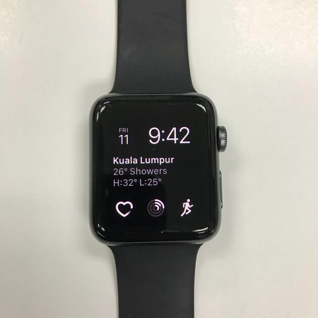 Price Reduced Apple Watch Series 2 42mm Space Gray Men S Fashion Watches On Carousell