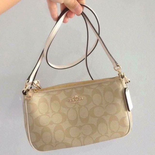coach two way sling bag