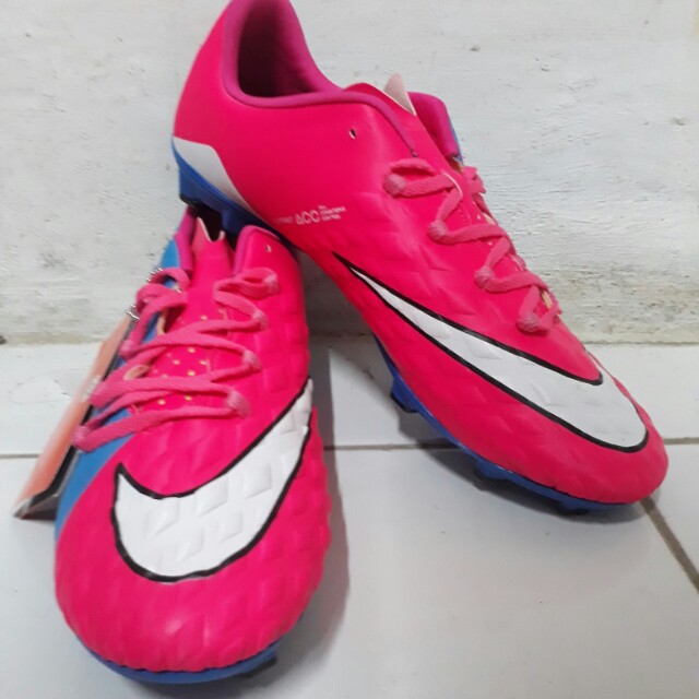 Sepatu Bola Nike Hypervenom Blue Pink Olah Raga Perlengkapan Olahraga Lainnya Di Carousell