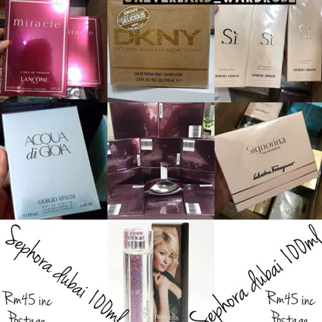 Sephora dubai 100ml Beauty Personal Care Fragrance
