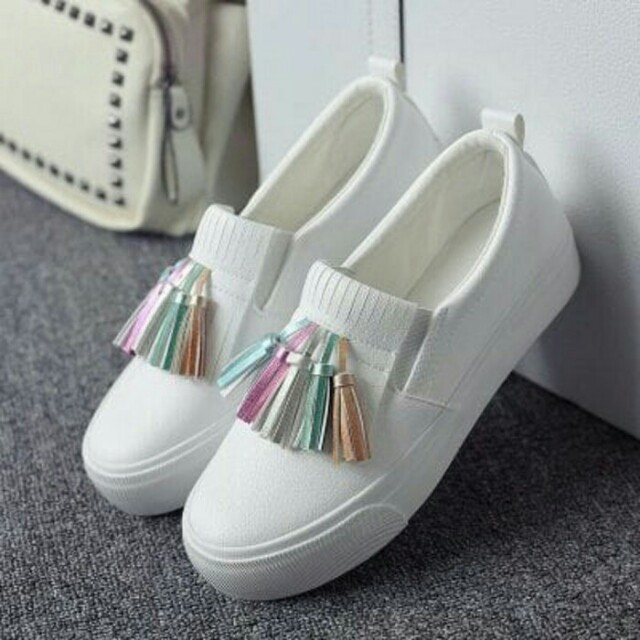 Sneaker Happy Baby Sepatu Casual Wanita Sneakers Wanita Flat