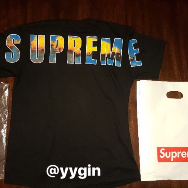 supreme crash tee black