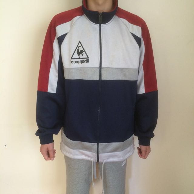 Vintage Le Coq Sportif Jacket Large Men S Fashion Clothes On