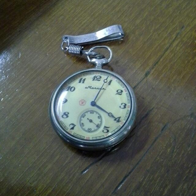 Vintage russian pocket watches clearance